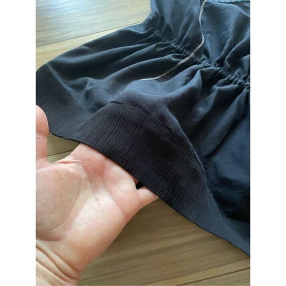 TWENTY ONE Multicolor Embroidery Black Top - Picture 8 of 9